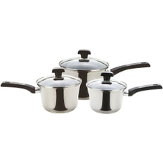 Prestige Dura Steel 3 Piece Saucepan Set