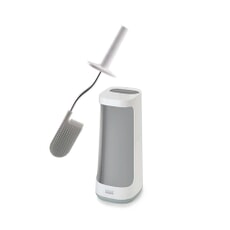 Joseph Joseph Flex Plus Toilet Brush with Storage Caddy Light Grey