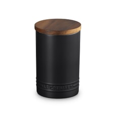 Le Creuset Signature Storage Jar Satin Black 770ml