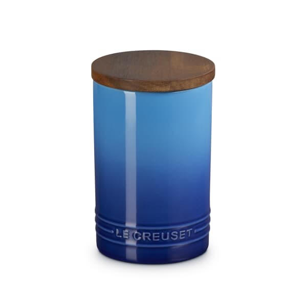 Le Creuset Signature Storage Jar Azure Blue 770ml