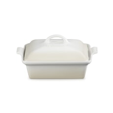 Le Creuset 23cm Deep Square Baking Dish With Lid Meringue