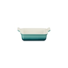 Le Creuset 19cm Deep Rectangular Baking Dish Bleu Riviera