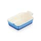 Le Creuset 19cm Deep Rectangular Baking Dish Marseille Blue