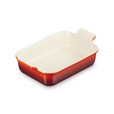 Le Creuset 26cm Deep Rectangular Baking Dish Cerise