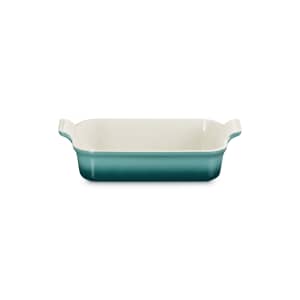 Le Creuset 26cm Deep Rectangular Baking Dish Bleu Riviera