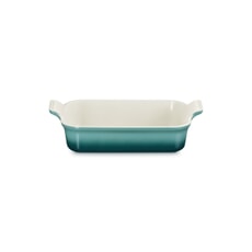 Le Creuset 26cm Deep Rectangular Baking Dish Bleu Riviera