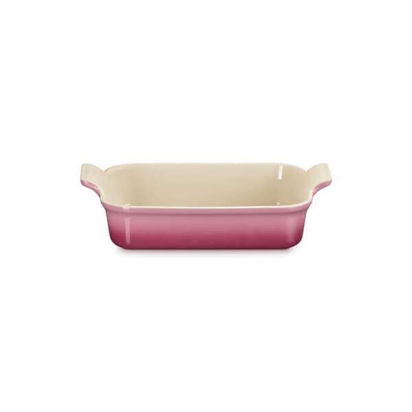 Le Creuset 26cm Deep Rectangular Baking Dish Rose Quartz