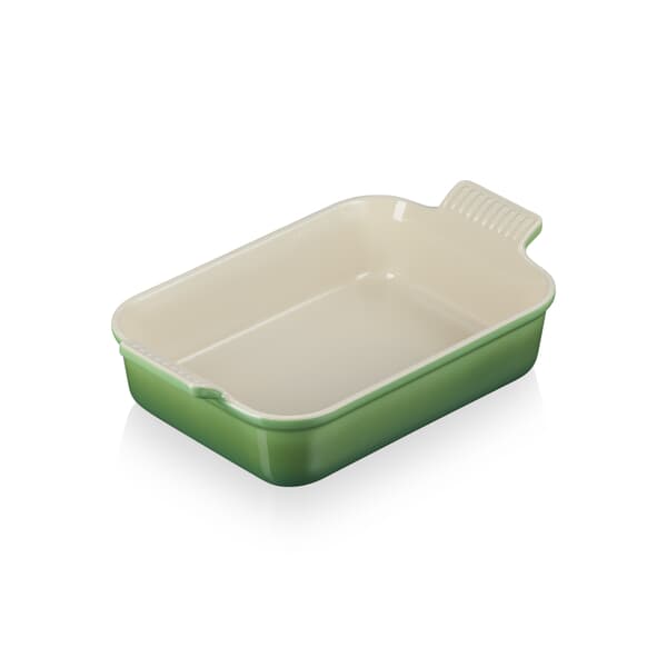 Le Creuset 26cm Deep Rectangular Baking Dish Bamboo Green