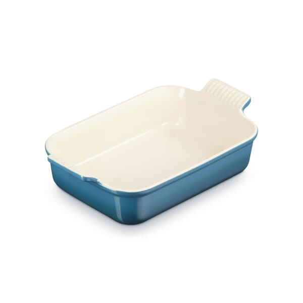 Le Creuset 26cm Deep Rectangular Baking Dish Deep Teal