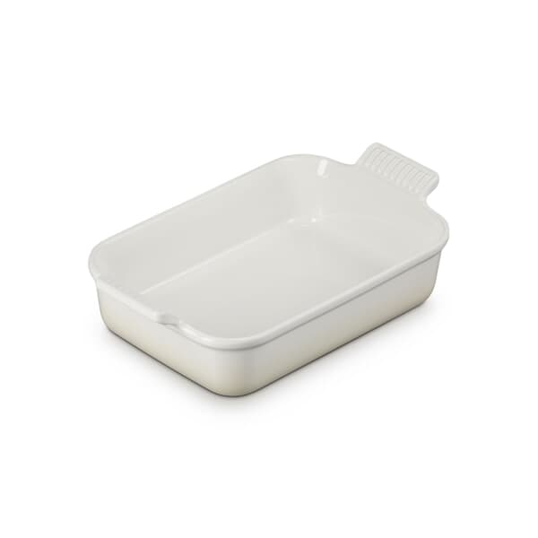 Le Creuset 26cm Deep Rectangular Baking Dish Meringue