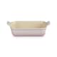 Le Creuset 26cm Deep Rectangular Baking Dish Shell Pink
