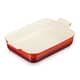 Le Creuset 32cm Deep Rectangular Baking Dish Cerise