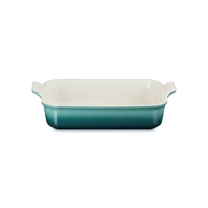 Le Creuset 32cm Deep Rectangular Baking Dish Bleu Riviera