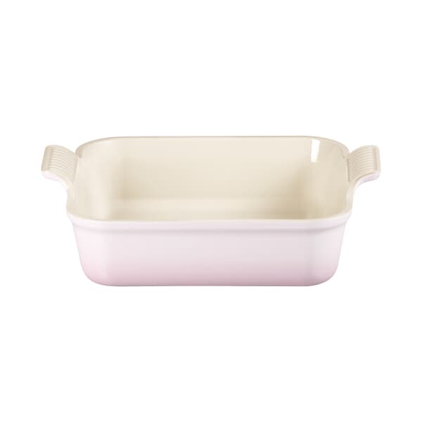 Le Creuset 23cm Deep Square Baking Dish Shell Pink