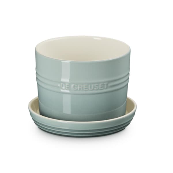 Le Creuset Stoneware Herb Planter Sea Salt