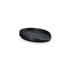 Le Creuset Stoneware Oval Spoon Rest Satin Black