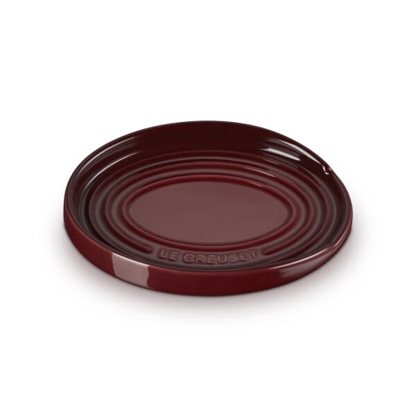Le Creuset Stoneware Oval Spoon Rest Garnet