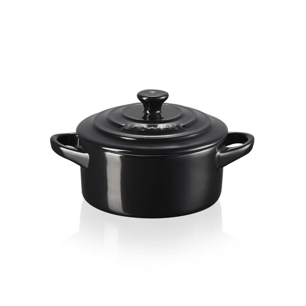 Le Creuset Petite Round Casserole Satin Black