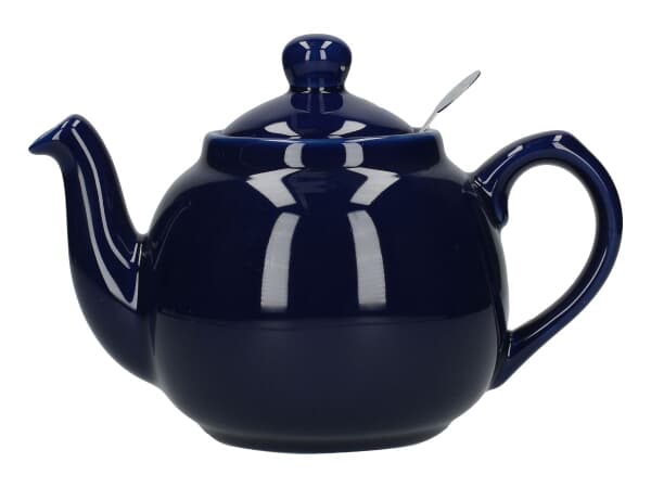 London Pottery Farmhouse 2 Cup Teapot Cobalt Blue