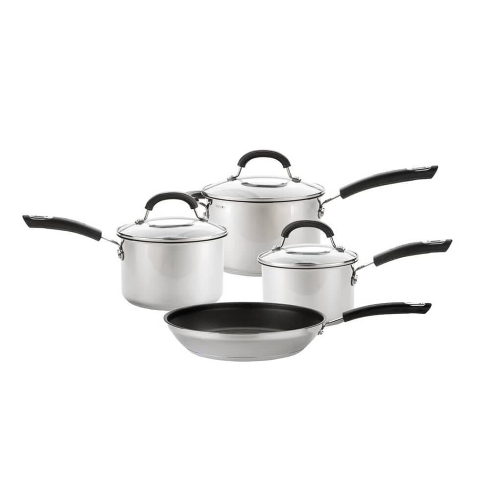 Circulon Total Stainless Steel 4 Piece Pan Set - (76616) - eCookshop
