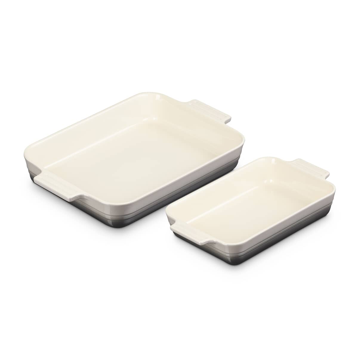 Le Creuset Set Of Baking Dishes 25cm/32cm Flint