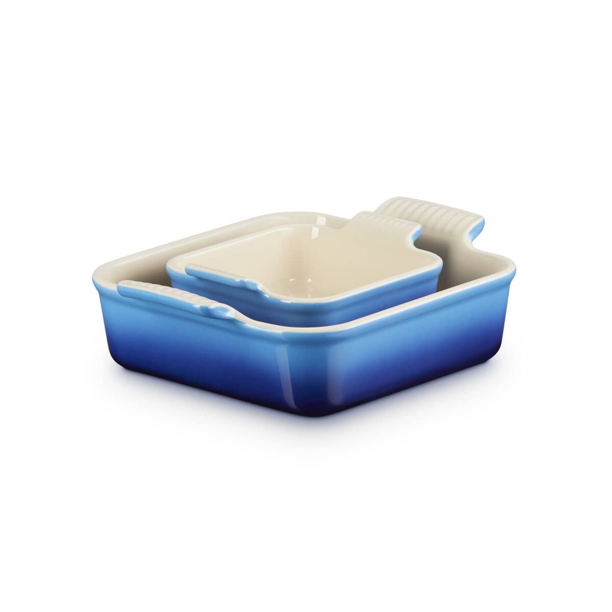 Le Creuset - Deep Rectangular Dish 32cm - Azure Blue