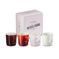 Le Creuset Petit Fours Set Of 4 Cappucino Mugs