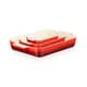 Le Creuset Set Of 3 Baking Dishes Cerise 18/25/32cm