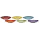 Le Creuset Rainbow Set Of 6 Dinner Plates