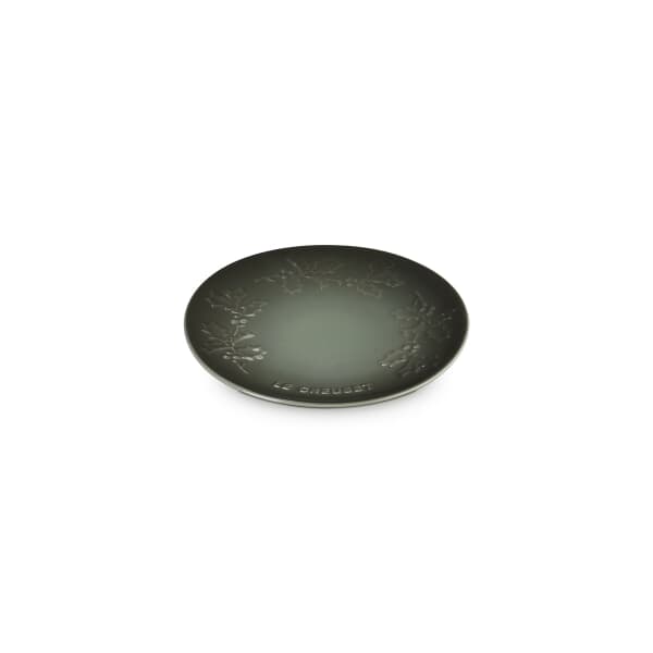 Le Creuset Christmas Holly Plate Thyme