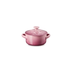Le Creuset La Jardin Daffodil Petite Round Casserole Rose Quartz