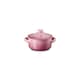 Le Creuset La Jardin Daffodil Petite Round Casserole Rose Quartz