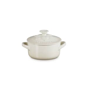 Le Creuset La Jardin Daffodil Petite Round Casserole Meringue