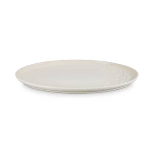 Le Creuset La Jardin 36cm Oval Platter Meringue