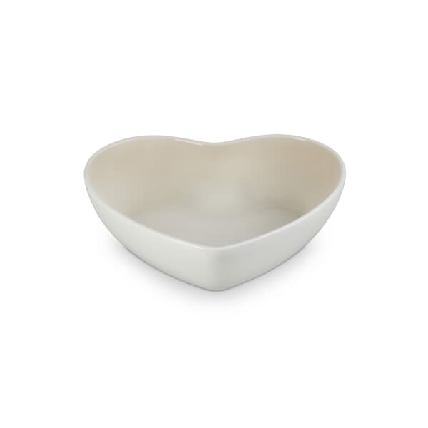 Le Creuset 30cm Heart Serving Bowl Meringue