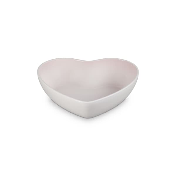 Le Creuset Heart Serving Bowl 30cm Shell Pink