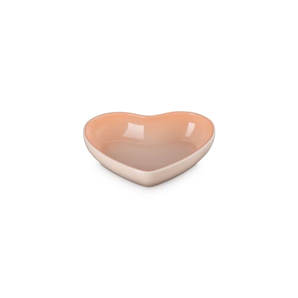 Le Creuset Heart Bowl 20cm Peche