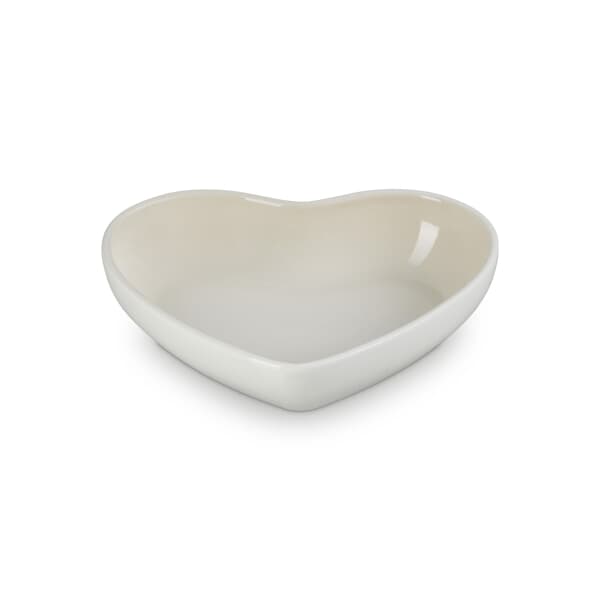 Le Creuset Heart Bowl 20cm Meringue