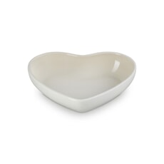 Le Creuset Heart Bowl 20cm Meringue