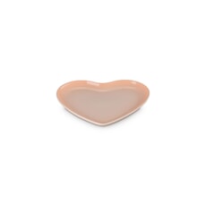 Le Creuset Heart Plate 23cm Peche
