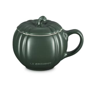 Le Creuset Pumpkin Mug With Lid Foret