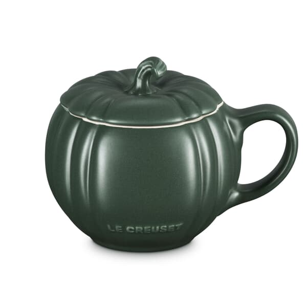 Le Creuset Pumpkin Mug With Lid Foret