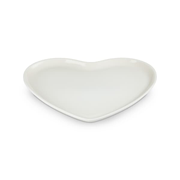 Le Creuset Heart Shaped Serving Platter 32cm Meringue - (80616327160003 ...