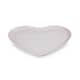 Le Creuset Stoneware Heart Serving Platter 32cm Shell Pink