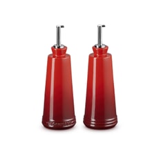 Le Creuset Oil And Vinegar Set Cerise