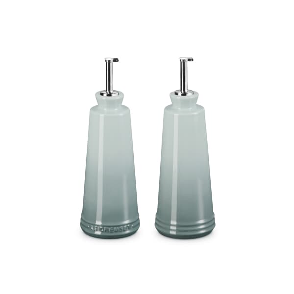 Le Creuset Oil And Vinegar Set Sea Salt