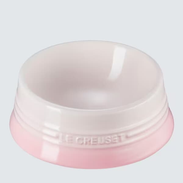 Le Creuset Medium Pet Bowl Shell Pink