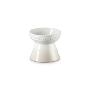 Le Creuset Footed Pet Bowl 380ml Meringue