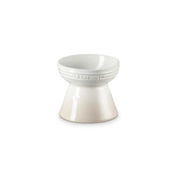 Le Creuset Footed Pet Bowl 380ml Meringue