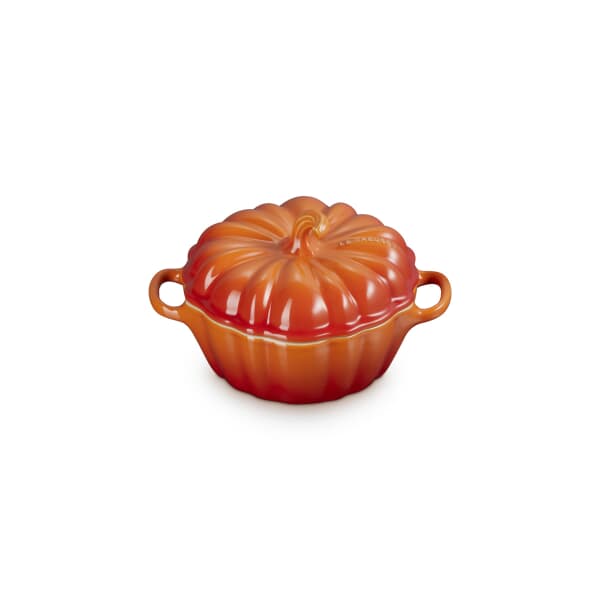 Le Creuset Stoneware Pumpkin Mini Casserole Volcanic